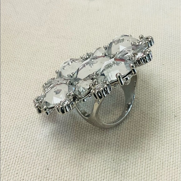 Vintage Large and Glamorous Cocktail Ring - Picture 3 of 5